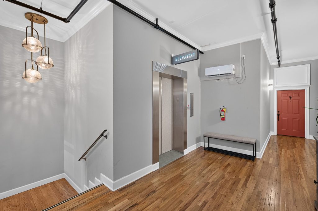 Belk Hudson Lofts elevator access, Moultrie, GA