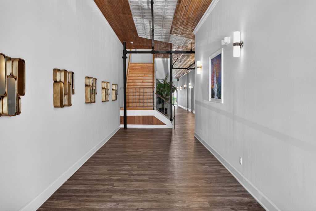 Belk Hudson Lofts residential corridor, Moultrie, GA