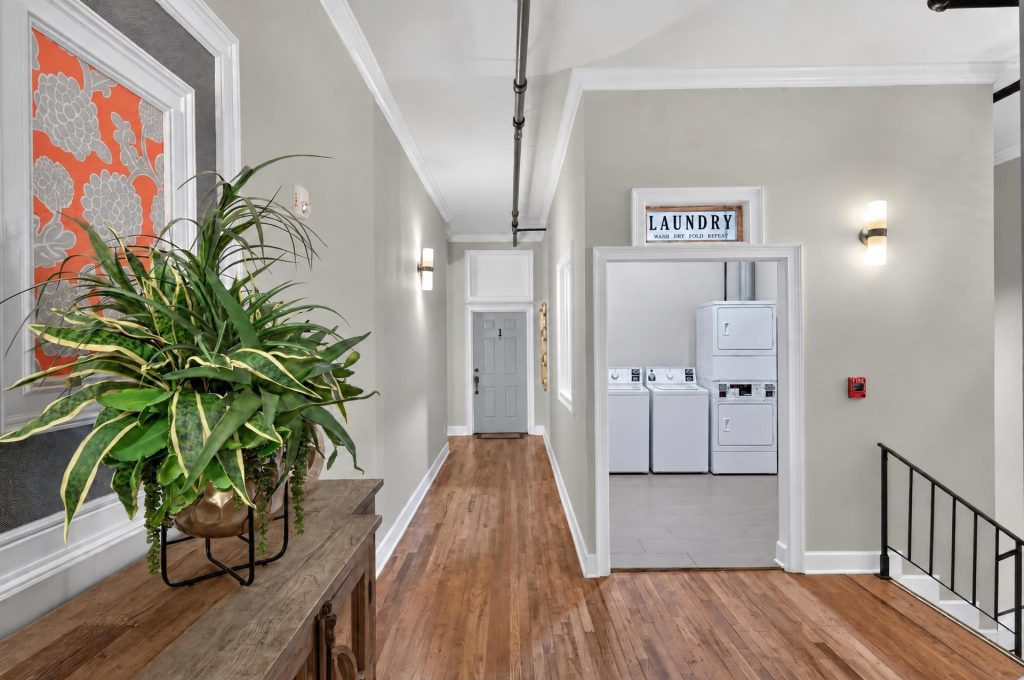 Belk Hudson Lofts shared laundry access, Moultrie, GA