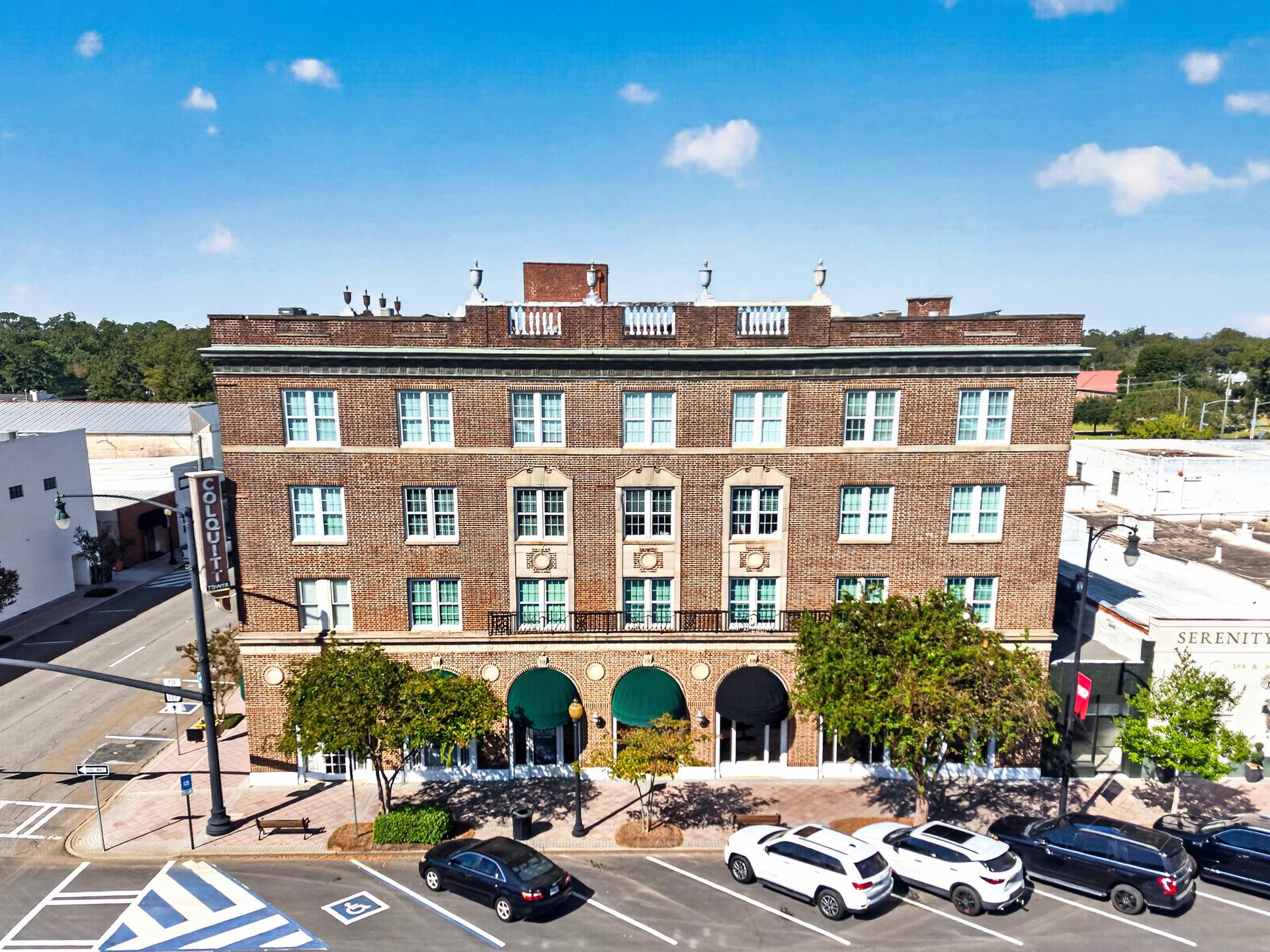 Colquitt Tower front exterior, Moultrie, GA