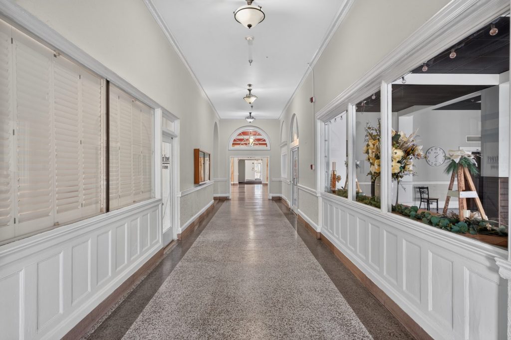 Colquitt Tower main corridor, Moultrie, GA