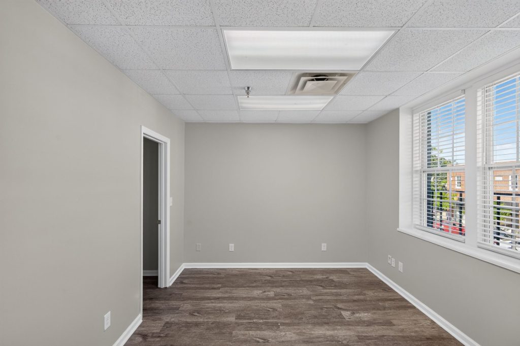 Colquitt Tower Suite 205 private office windows, Moultrie, GA