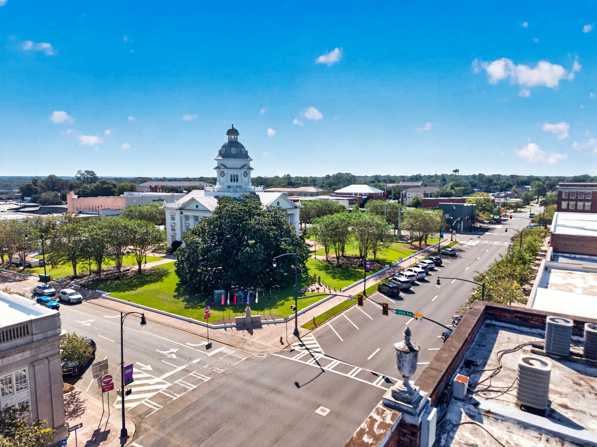 Downtown Moultrie courthouse square, Moultrie, GA